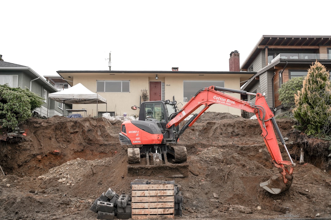 Perimeter drain excavation and replacement at a Victoria BC home