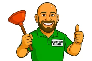 One of Clear Choice Plumbing and Heating's Smell Good Plumbers